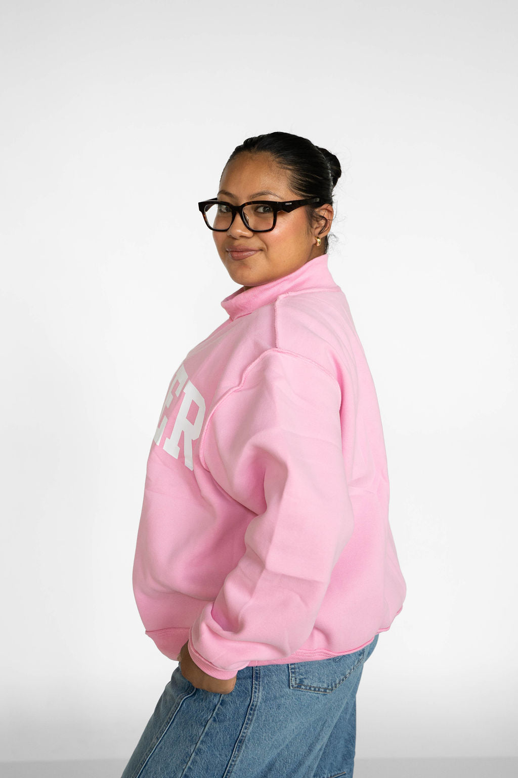 Cool Mom / Mother Mockneck Reversible Sweatshirt