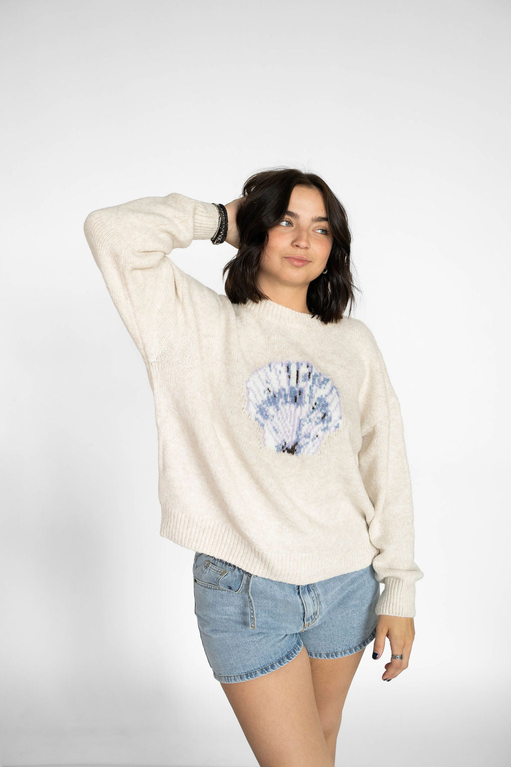 Shell Coastal Sweater