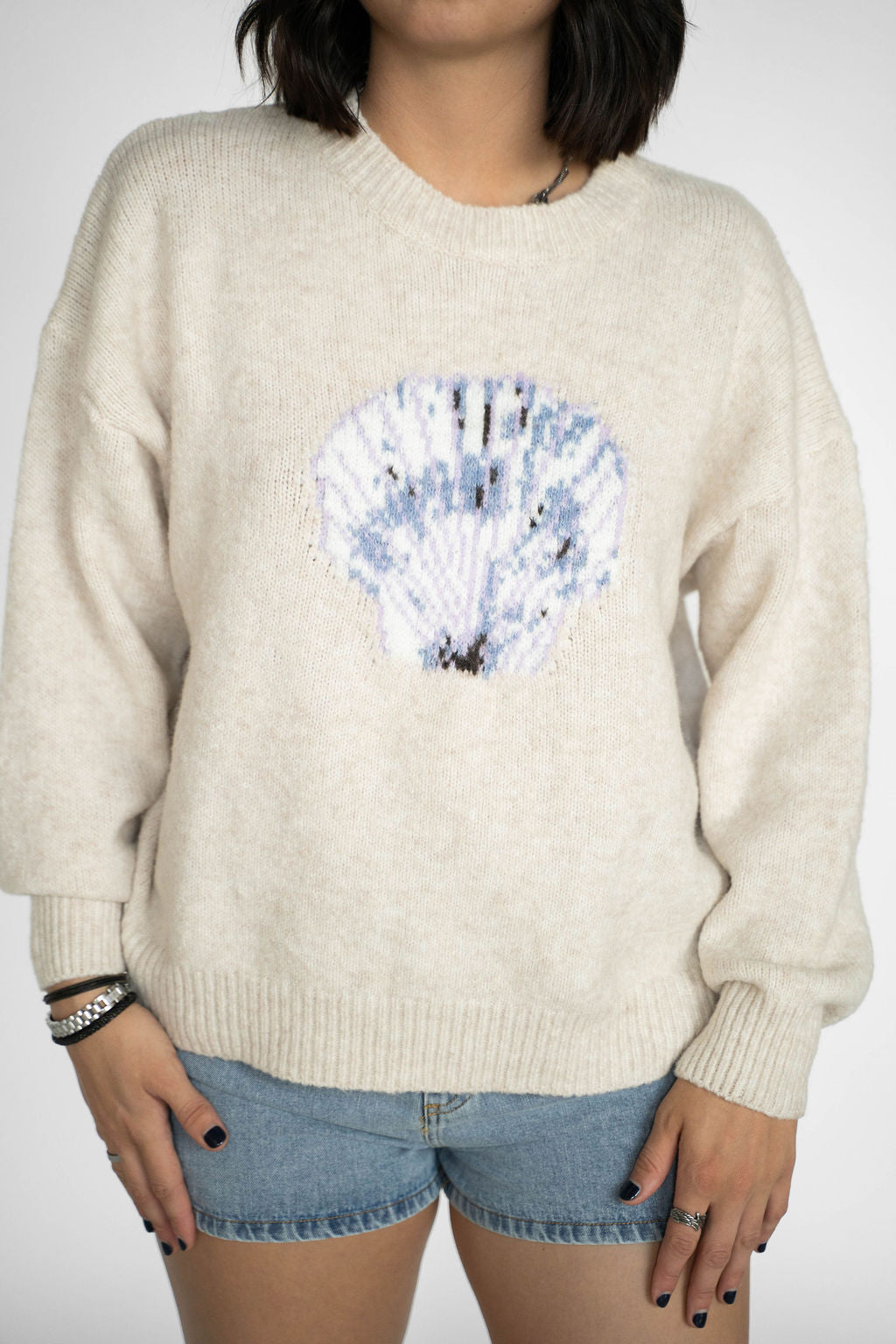 Shell Coastal Sweater