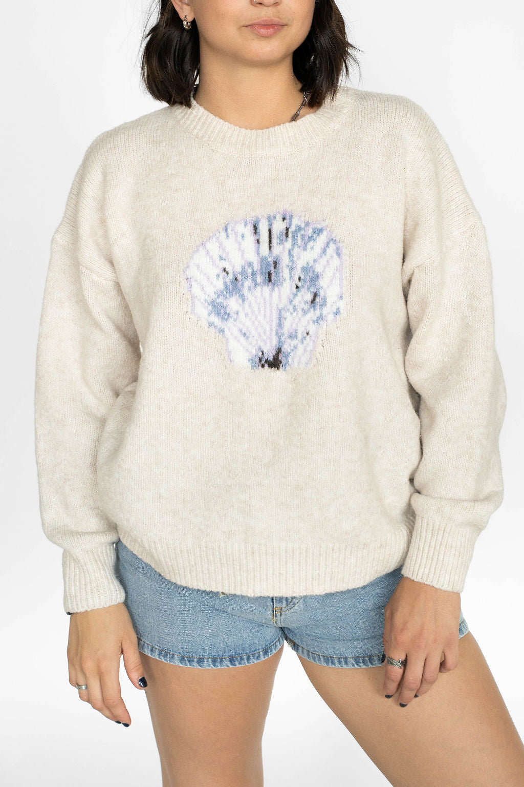 Shell Coastal Sweater