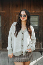 Oakmere Knit Button Cardigan