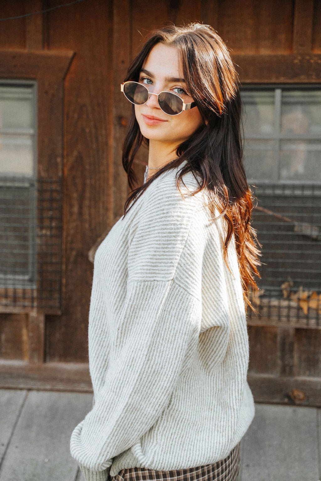 Oakmere Knit Button Cardigan