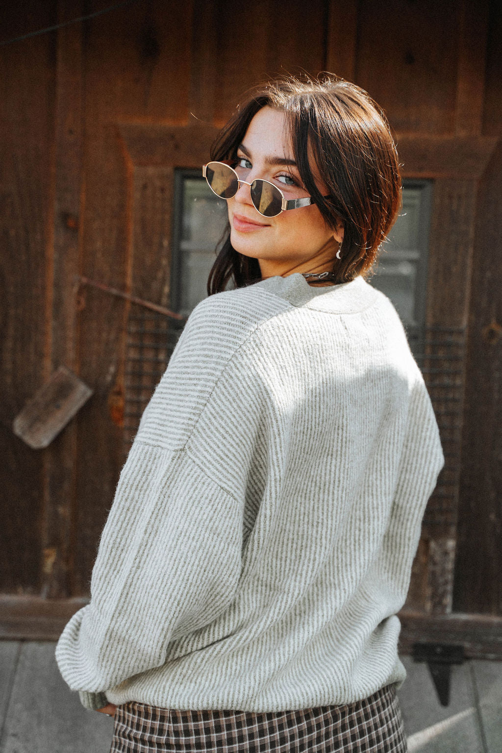 Oakmere Knit Button Cardigan