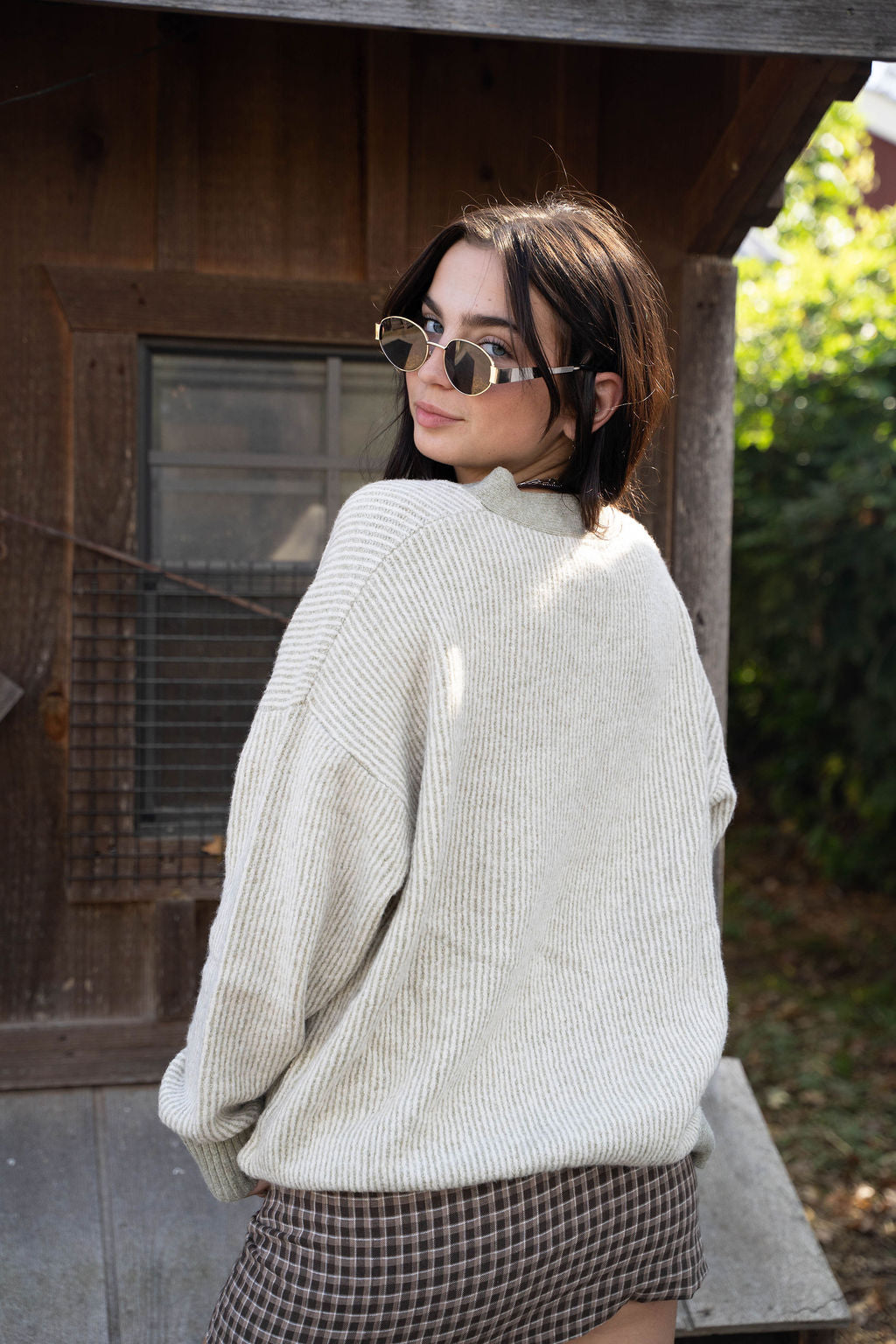 Oakmere Knit Button Cardigan