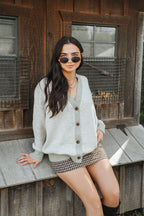 Oakmere Knit Button Cardigan