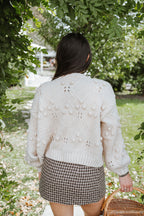 Rosehill Velvet Bow Tie Cardigan