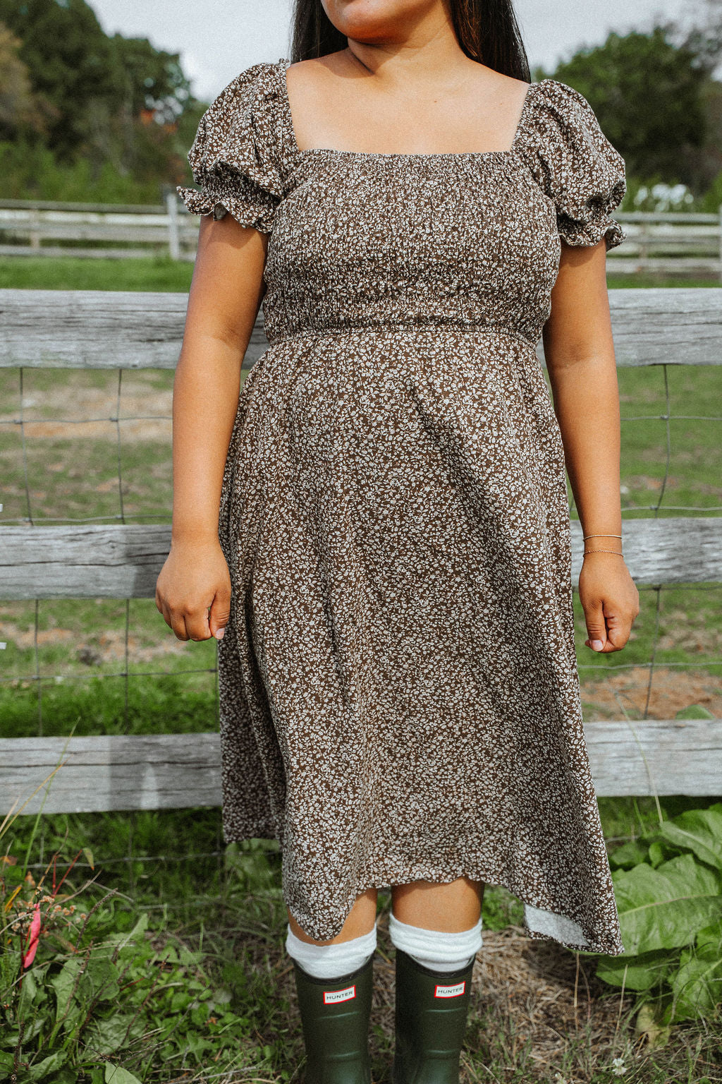 Bramblewood Floral 100% Cotton Dress
