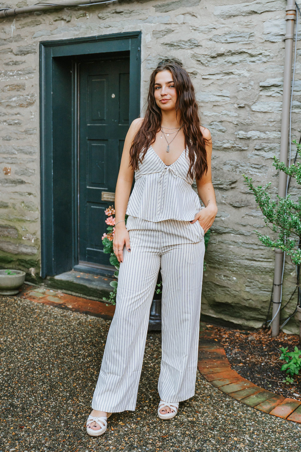 Coastal Breeze Wide-Leg Pants