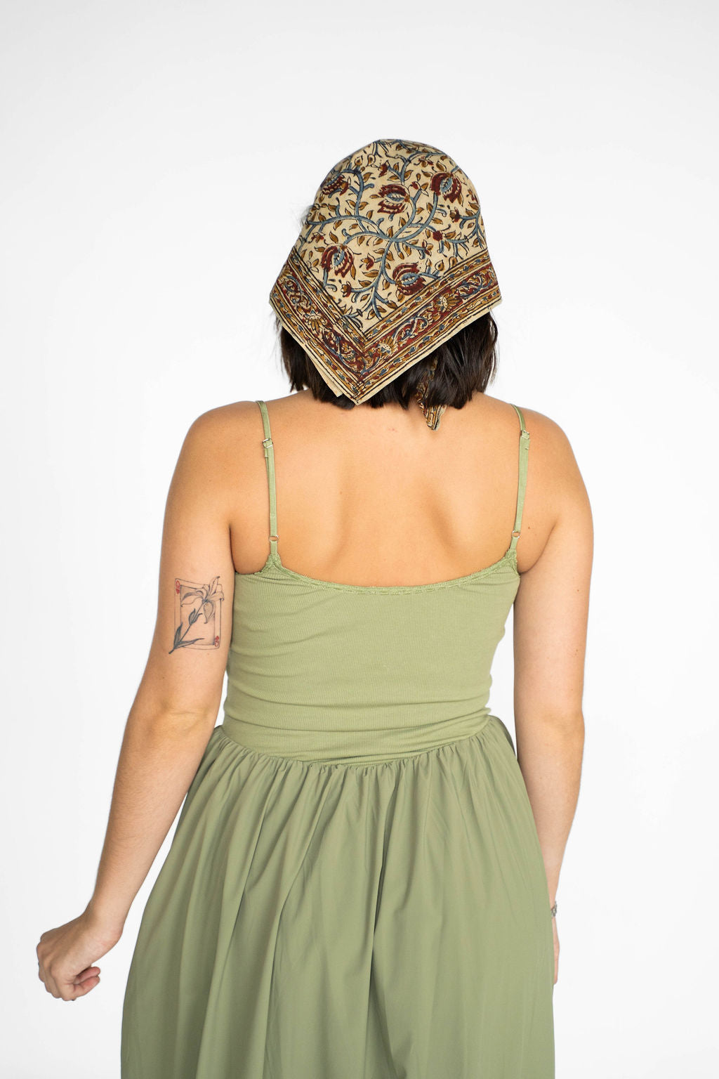 Seaport Midi Dress- Olive