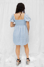 Powder Blue 100% Cotton Dress