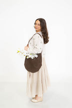 Garden Polka Dot Cardigan- Ivory/Sage