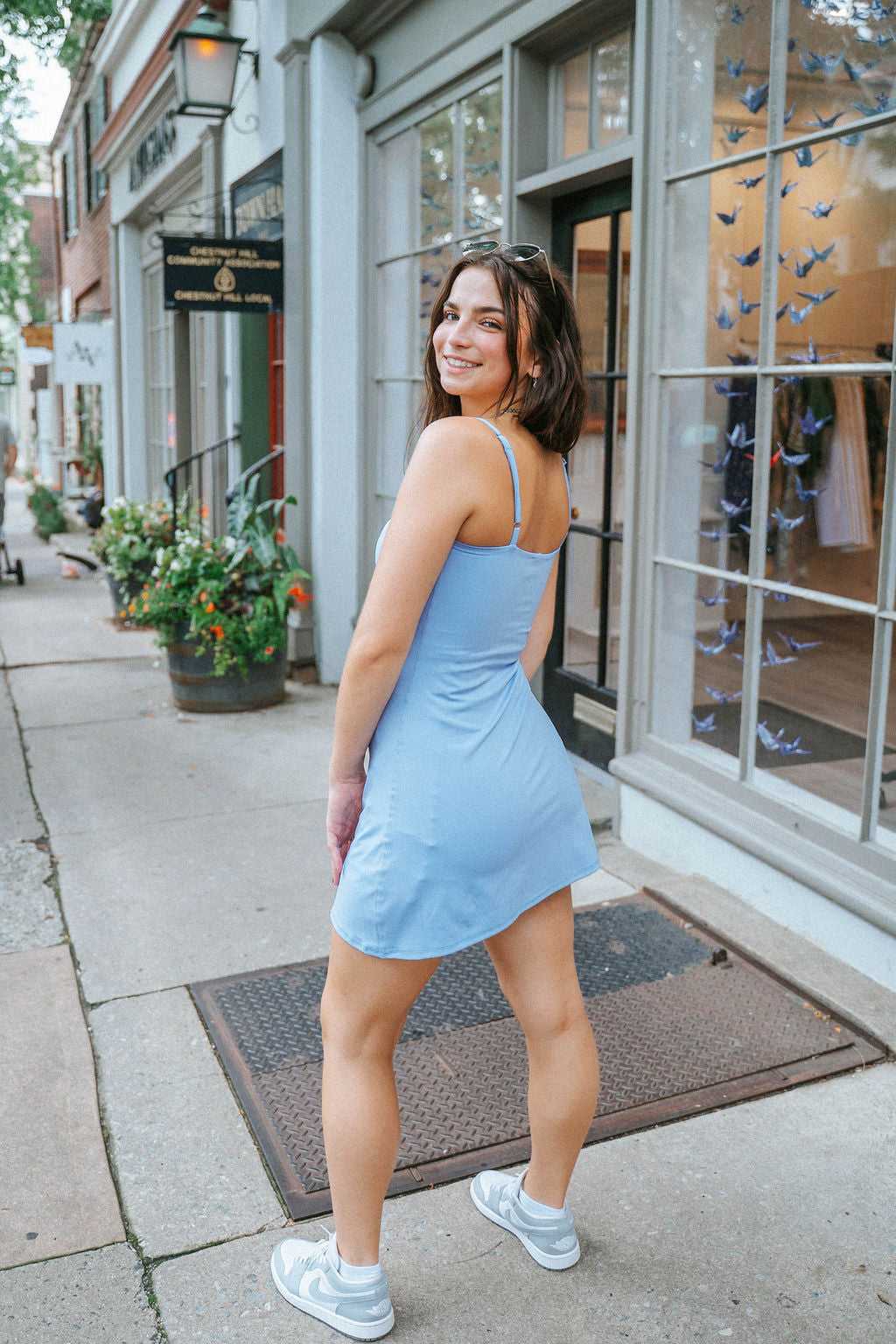 Sky Blue Athletic Dress