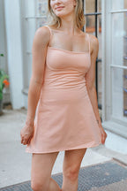 Peach Athletic Dress