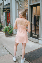 Peach Athletic Dress