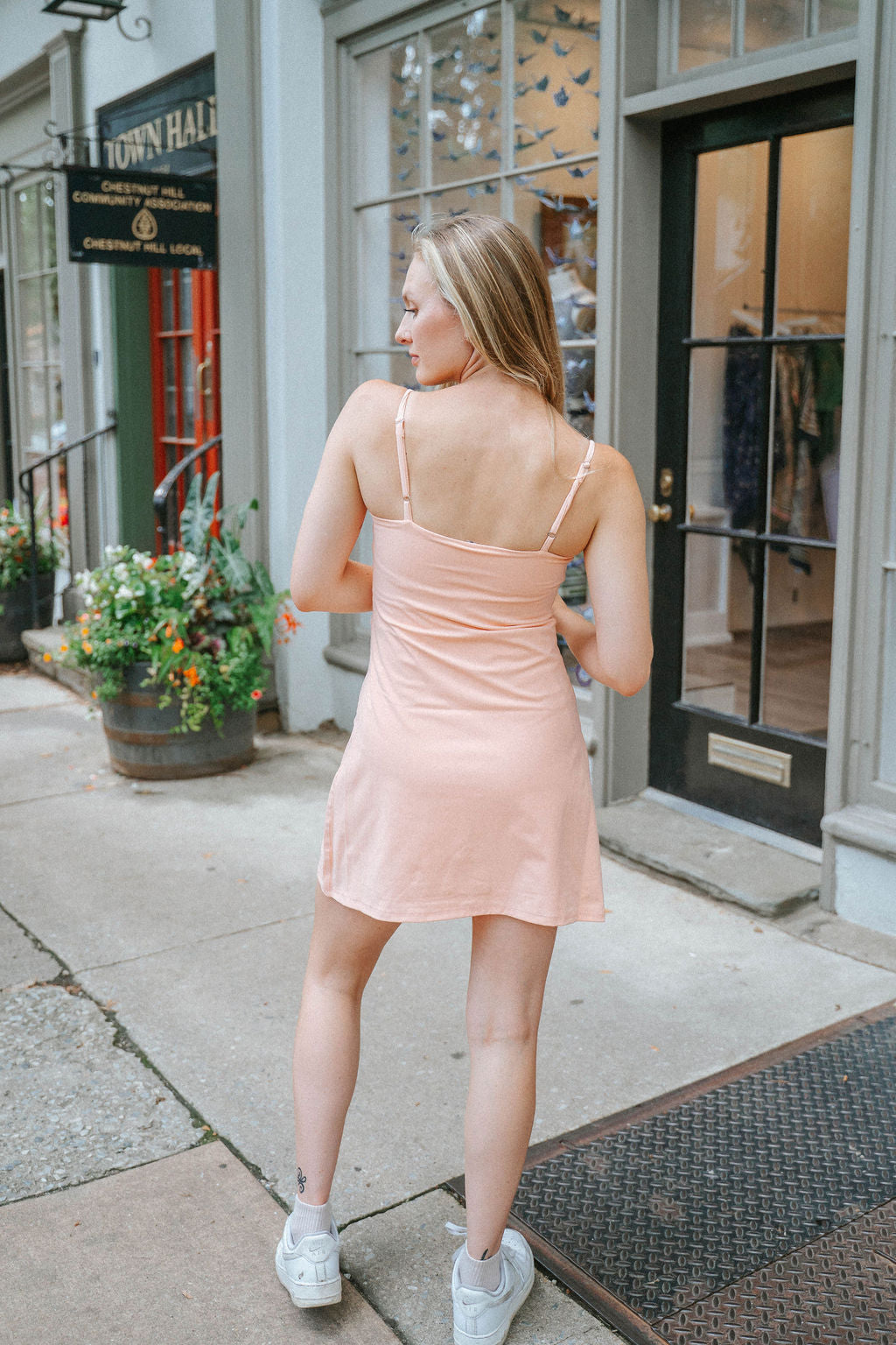 Peach Athletic Dress
