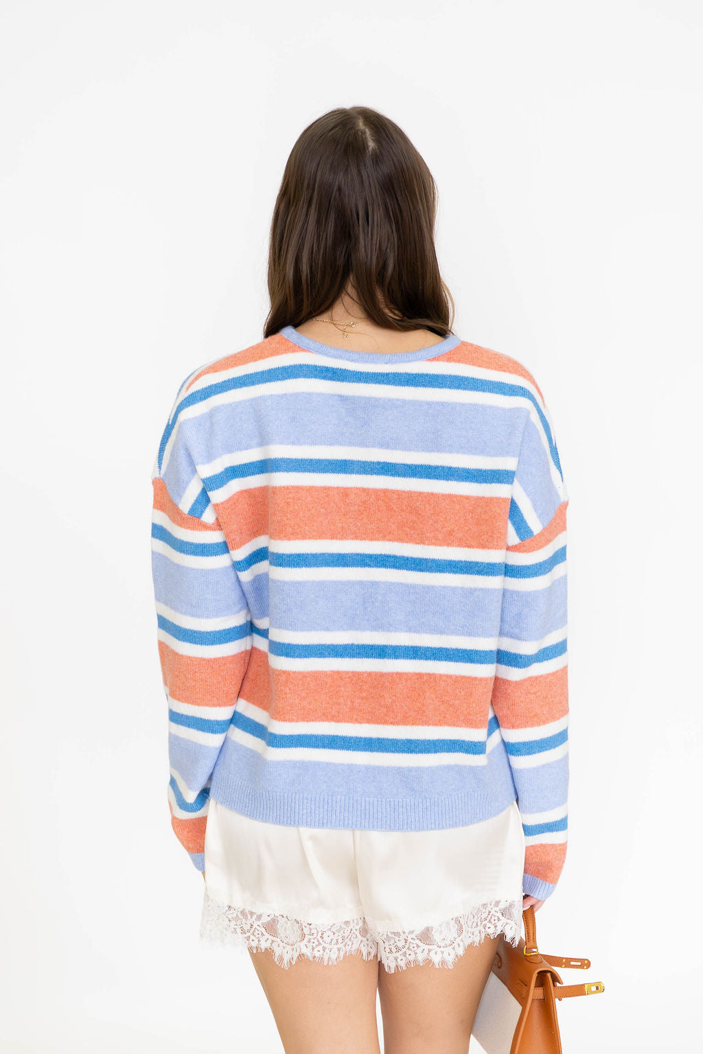 Coastal Sunset Stripe Cardigan