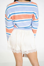 Coastal Lace Trim Shorts