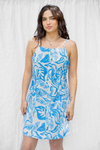 Billie Baby Blue Print Dress