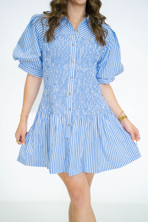 Bluebell Smocked Dress