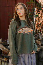 Catch of the Day Fish Sweater