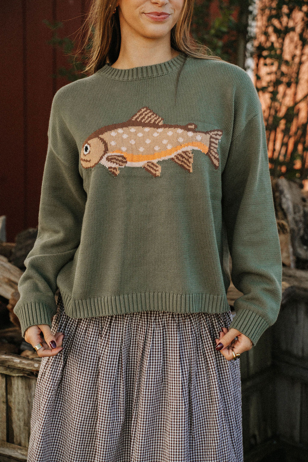 Catch of the Day Fish Sweater