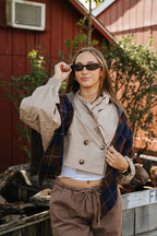 Argyle Triangle Knit Scarf