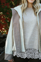 Chilton Bubble Hem Jacket