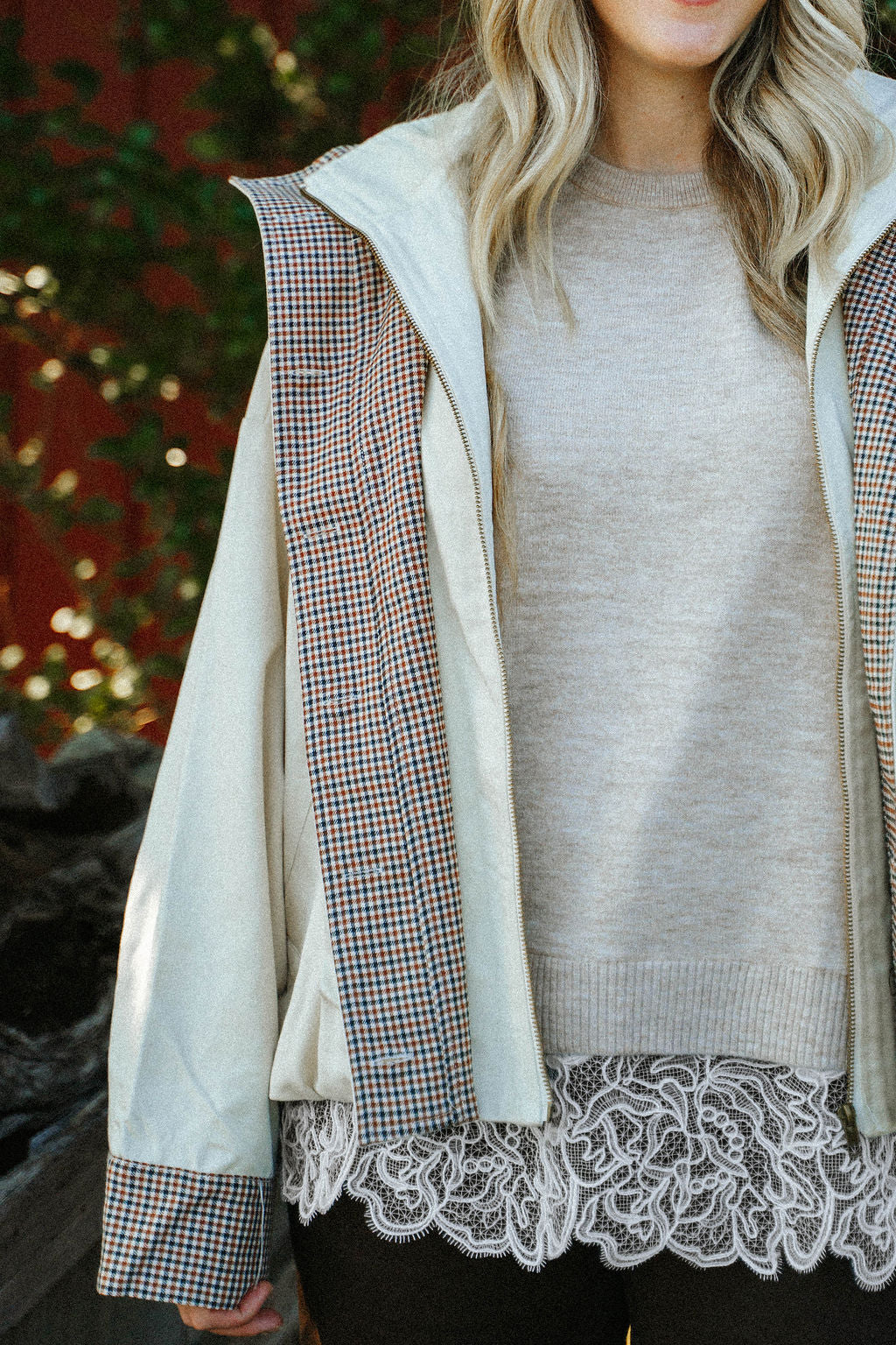 Chilton Bubble Hem Jacket