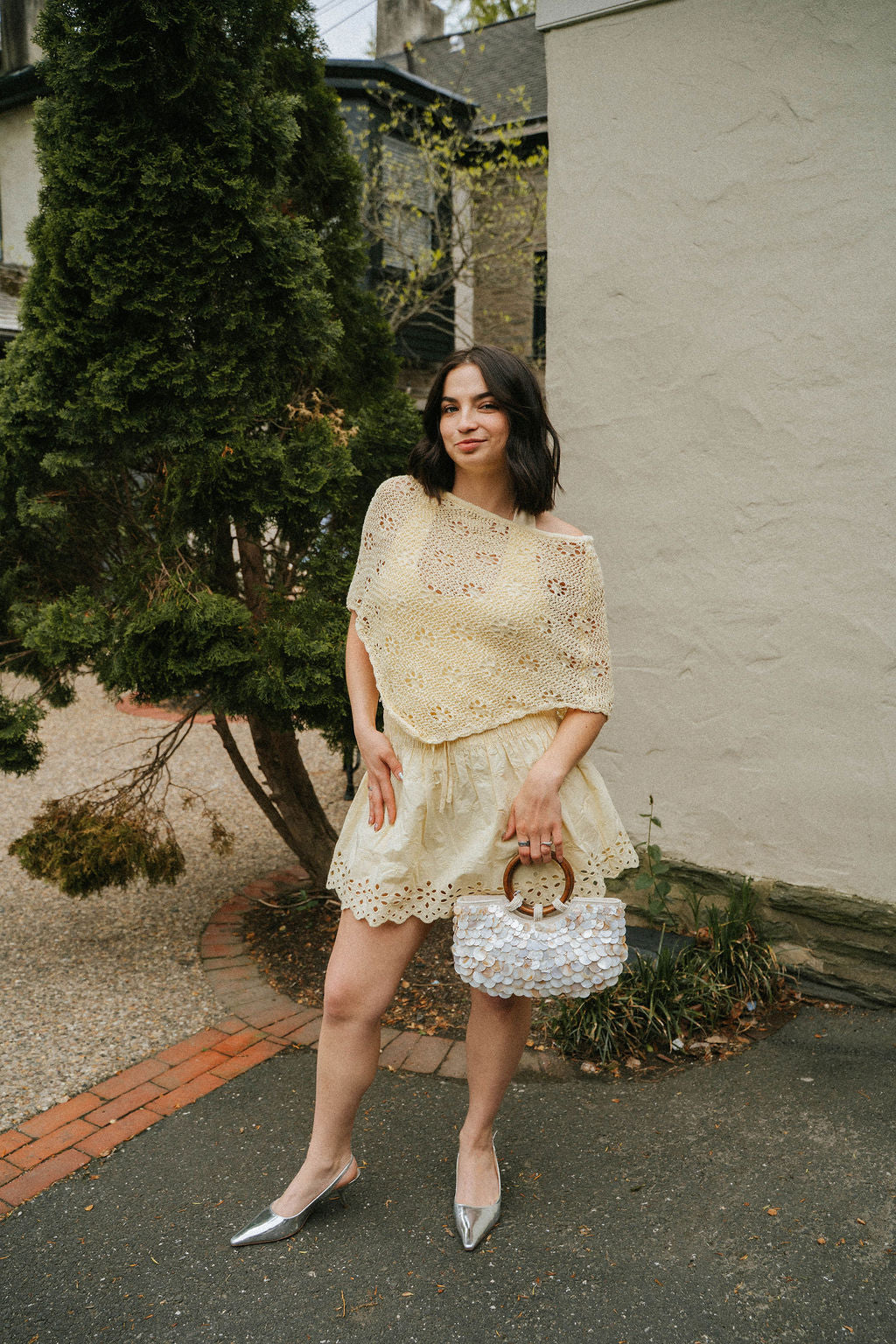 Butter Crotchet Poncho