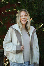 Chilton Bubble Hem Jacket