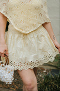 Sunlit Eyelet Skort