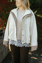 Chilton Bubble Hem Jacket