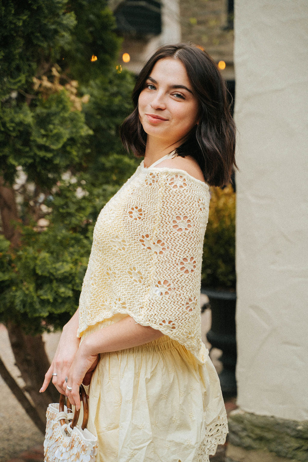 Butter Crotchet Poncho
