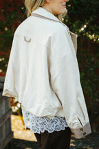Chilton Bubble Hem Jacket