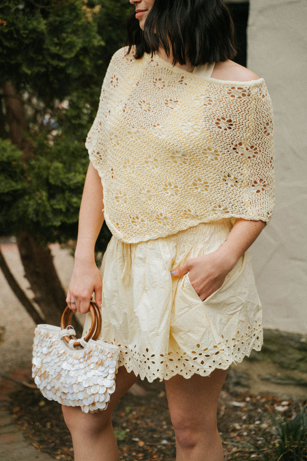 Butter Crotchet Poncho