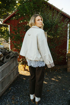 Chilton Bubble Hem Jacket