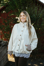 Chilton Bubble Hem Jacket