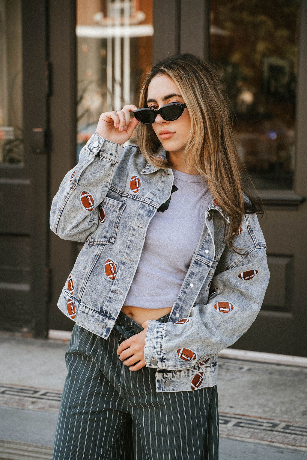 Touchdown Football Embroidered Jacket
