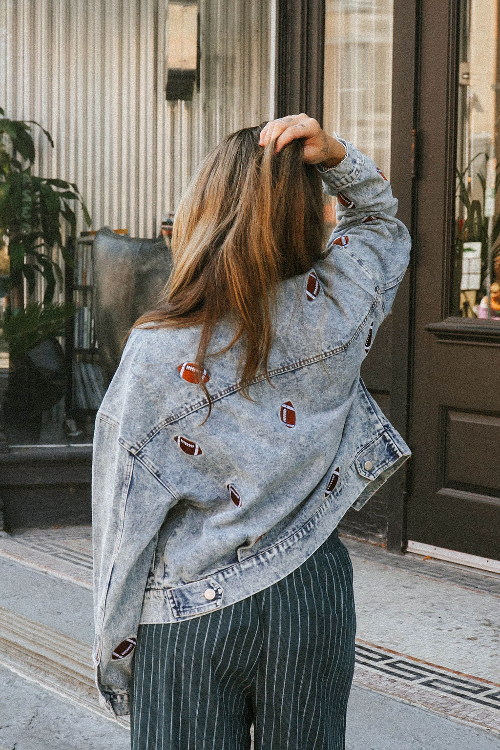 Touchdown Football Embroidered Jacket
