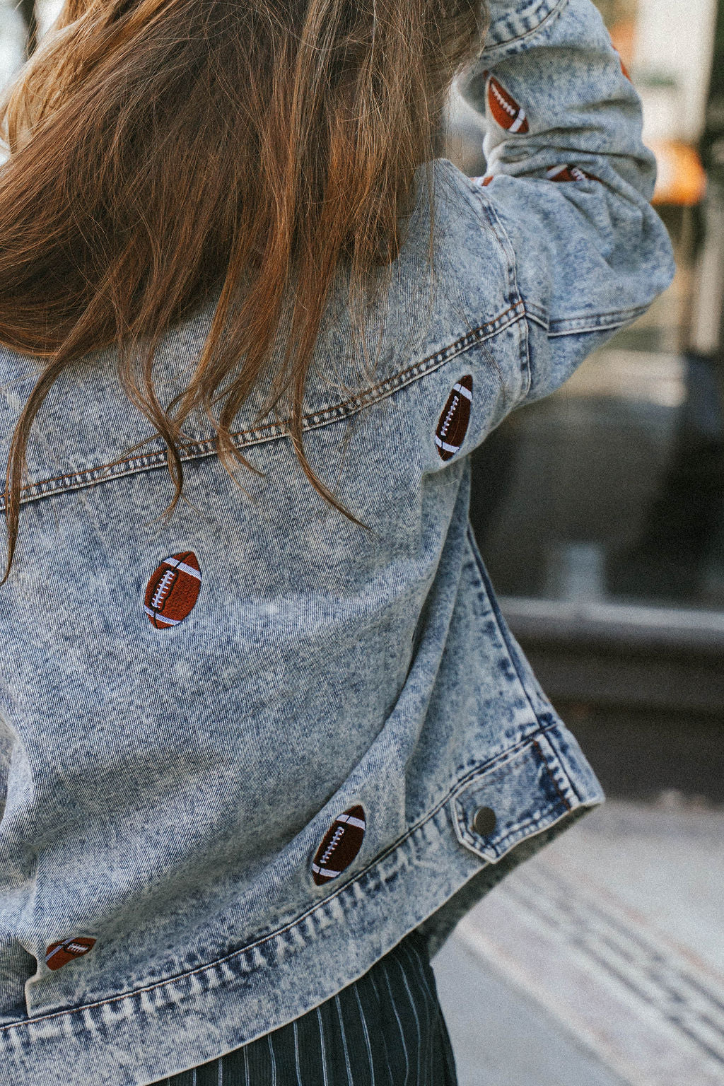 Touchdown Football Embroidered Jacket