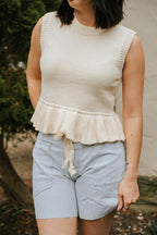 Coastal Charm Knit Top
