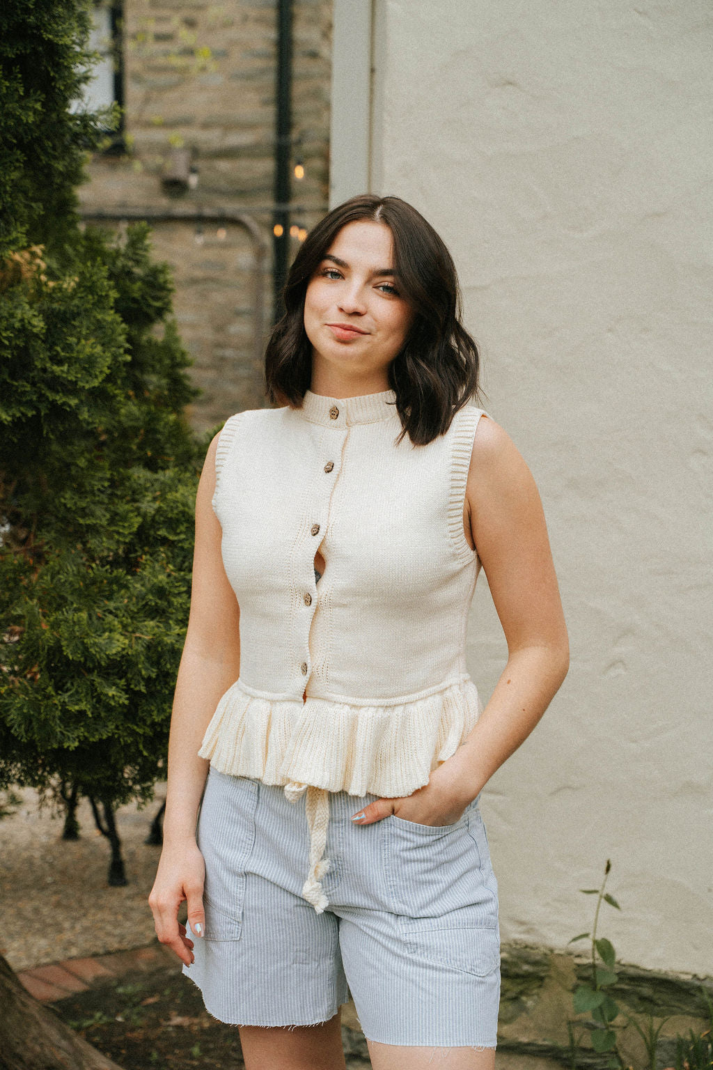 Coastal Charm Knit Top