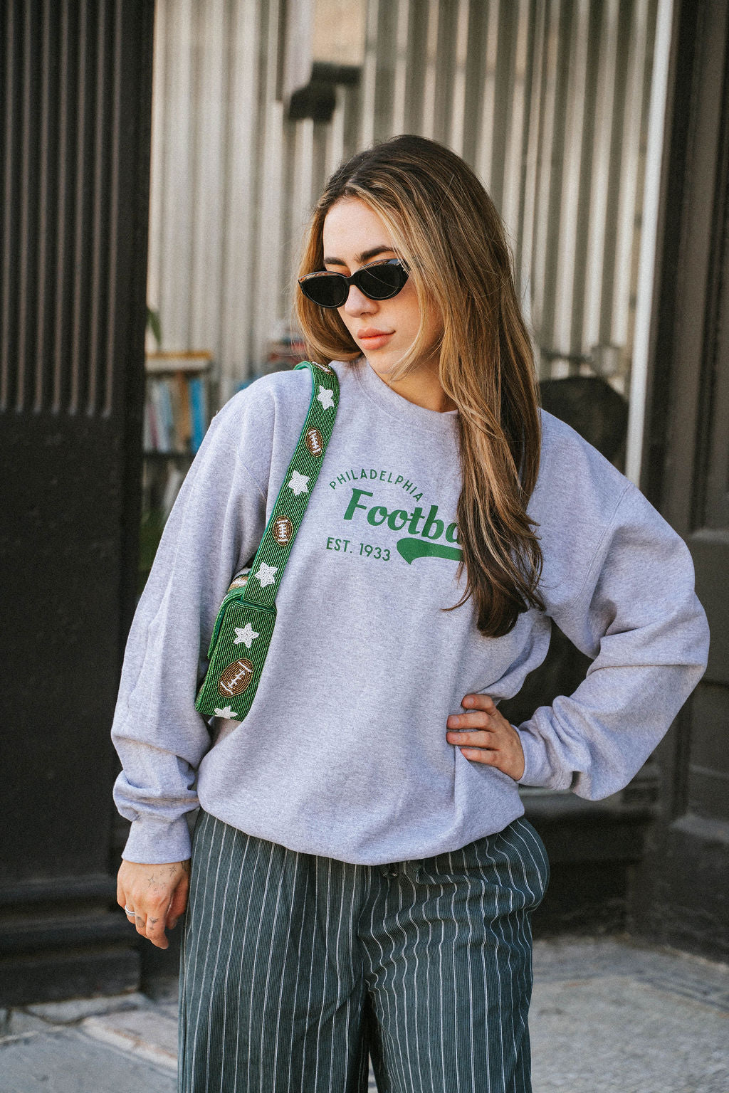 Philadelphia Football Graphic Sweatshirt