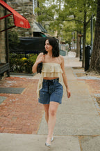Sunny Ruffle Halter