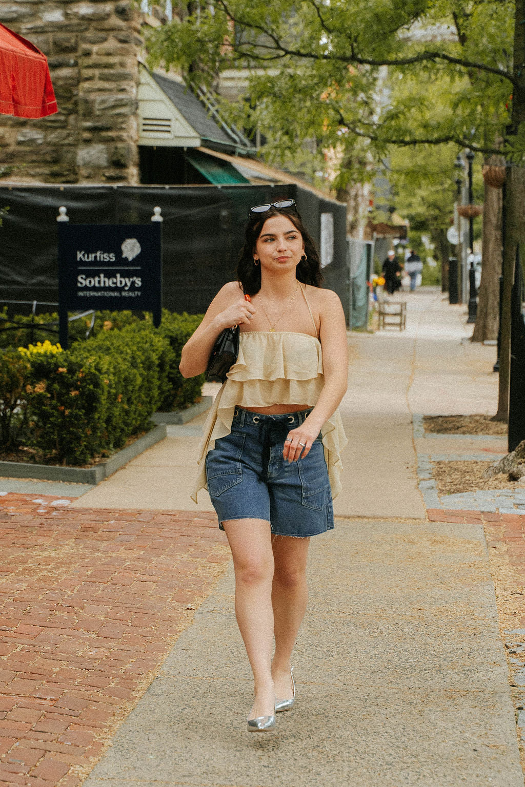 Sunny Ruffle Halter