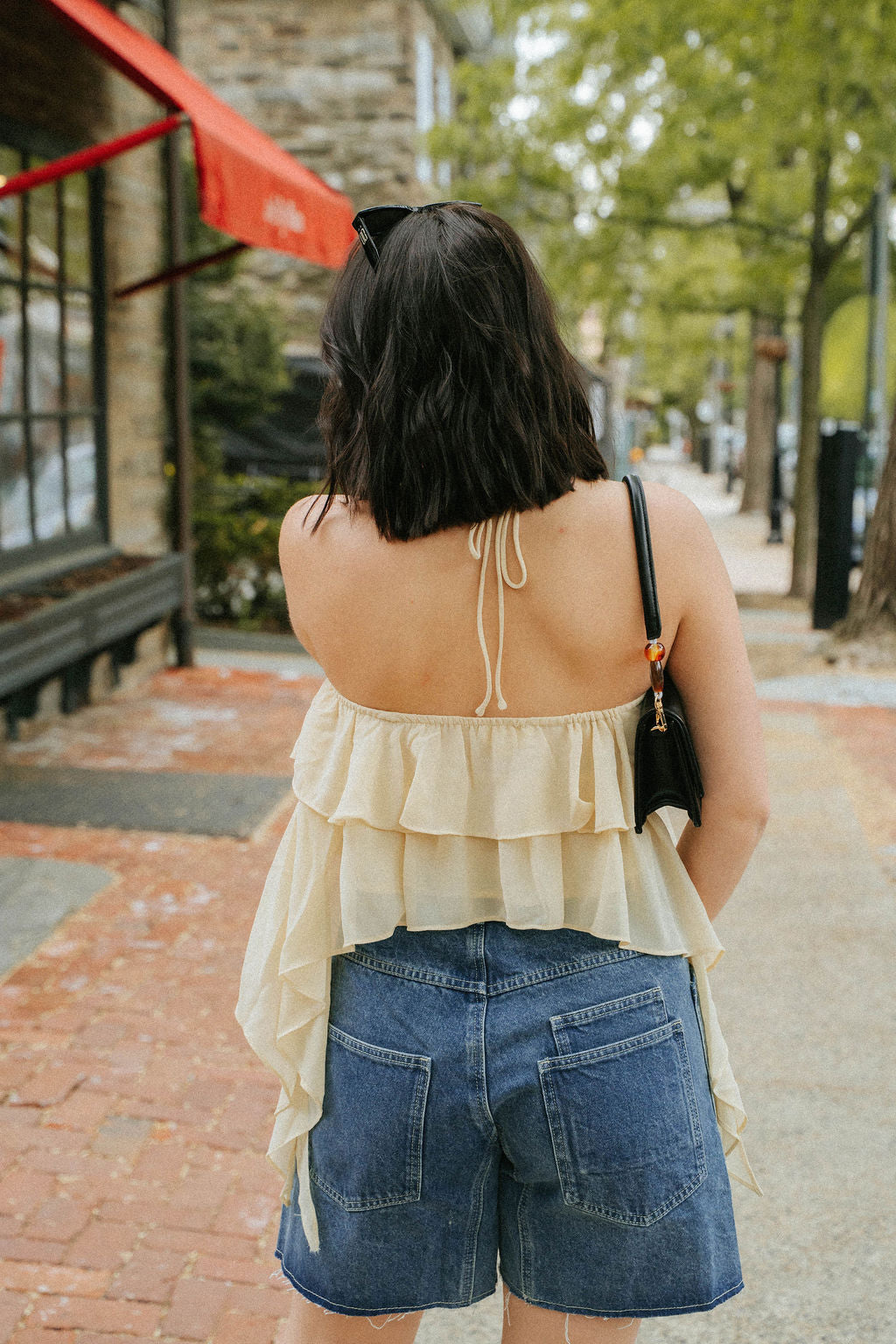 Sunny Ruffle Halter