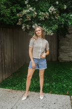 Elena Knit Cardigan Top