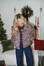 Wild Luxe Leopard Puffer