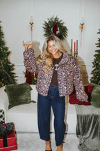 Wild Luxe Leopard Puffer