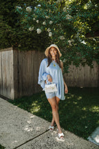 East Coast Breeze One-Shoulder Top